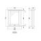 Spiegelschrank 750mm x 650mm | Timeless Sand (Hellgrau) - Old London