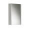 Eckspiegelschrank, 650mm x 459mm, Wandmontage - Weiß - Cluo
