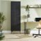 Design Flachheizkörper (Typ 20) Vertikal | 1800mm Breite wählbar - Schwarz – Alora