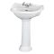 Retro-Standwaschbecken – 600mm x 500mm, 1 Hahnloch – Ryther