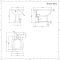 Stand-Bidet, 405mm x 390mm – Weiß – Richmond