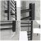 Elektrischer Badheizkörper Schwarz Flach 1800mm x 500mm inkl. 1000W Heizelement – Nox