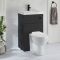 2-in-1-Waschbecken- und WC-Element 500mm x 890mm mit Select-WC | Farbe wählbar - Cluo