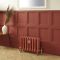 Gusseisen-Heizkörper - Höhe 510mm, Breite auswählbar - Eating Room Red 43 von Farrow & Ball - Charlotte