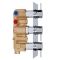 Unterputz Duscharmatur Thermostatisch 3 Verbraucher Chrom - Como
