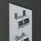 Unterputz Duscharmatur Thermostatisch 3 Verbraucher Chrom - Como