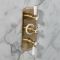 Retro Unterputz Thermostat für 3 Verbraucher - satiniertes Gold - Elizabeth