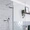 Duschsystem mit Unterputz-Thermostat und Handbrauseset – Farbe und Funktionen wählbar – Elizabeth