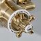 Retro Twin Aufputz-Thermostat für 1 Verbraucher - satiniertes Gold – Elizabeth