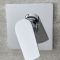 Unterputz-Einhebelmischer mit rundem Handbrauseset – Chrom – Arcadia