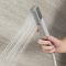 Dusch- und Badesystem mit Thermostat und Umsteller – mit Handbrauseset und Wasserfall-Wanneneinlauf – Chrom - Kubix