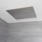 Regen-Duschkopf XXL Quadratisch 600x600mm Deckenmontage Chrom – Kubix