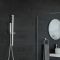 
Brausestangenset – mit Handbrause und Schlauch - Chrom – Kubix