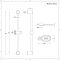 Brausestange in Chrome - Select