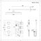 Duschsystem mit Unterputz-Thermostat - inkl. 300mm x 300mm Duschkopf und Handbrauseset - Schwarz - Preto