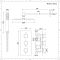 Rundes Dusch-Thermostat mit 300mm Duschkopf und Brausestangenset, Chrom - Como