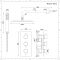 Unterputz-Duschsystem mit Thermostat - mit rundem 300mm Wand-Duschkopf und Brausestangenset - Schwarz - Nox