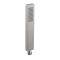 Harting Thermostatarmatur, 200mm x 200mm quadratischer Kopf und Handbrause - Gebürstetes Nickel