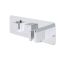 Unterputz-Duschsystem mit Thermostat – mit 400mm x 400mm Duschkopf und Handbrauseset - Chrom - Kubix