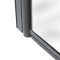 Eckbadewanne inkl. Badewannenaufsatz in Schwarz 1700mm x 725mm – Links- oder Rechtsbündig – Otterton