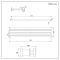 Design Heizkörper Horizontal (Einlagig) 354mm x 1780mm | Anthrazit - Revive