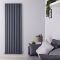 Design Heizkörper Vertikal (Doppellagig) 1780mm x 590mm | Anthrazit - Revive