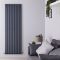 Design Heizkörper Vertikal (Einlagig) 1780mm x 590mm | Anthrazit - Revive