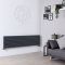 Design Heizkörper (doppellagig) horizontal – 472mm x 1780mm - Anthrazit – Sloane