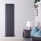 Design Heizkörper Vertikal (Doppellagig) 1780mm x 490mm | Anthrazit - Delta
