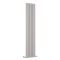 Design Heizkörper Vertikal Hellgrau 1780mm x 354mm 1401W (doppellagig) - Revive