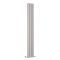 Design Heizkörper Vertikal Weiß 1780mm x 236mm 934W (doppellagig) - Revive
