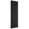Design Heizkörper Vertikal Schwarz 1780mm x 590mm 2335W (doppellagig) - Revive