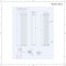 Design Heizkörper Vertikal Schwarz 1780mm x 354mm 1043W (einlagig) - Savy
