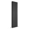 Design Heizkörper Vertikal (doppellagig) 1780mm x 560mm - Schwarz - Delta