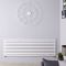 Design Heizkörper Horizontal Weiß 590mm x 1780mm 1476W (einlagig) - Revive