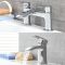 1-Loch-Einhebelmischer und 2-Loch-Wannenrandarmatur - Chrom - Razor