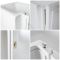 Begehbare Badewanne mit Duschzone, eckig, 1700mm x 850mm – inkl. Badewannenaufsatz, Seiten- & Endverkleidung – links- oder rechtsbündig – Merso