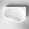 Eckbadewanne mit Schürze, 1500mm x 1000mm – links oder rechtsbündig – Ashbury