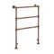 Traditioneller Badheizkörper elektrisch 966mm x 673mm  - Gebürstete Bronze – Salina