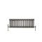 Gliederheizkörper (3-Säulen) Horizontal 300mm x 1010mm - Lackiertes Rohmetall – Regent