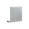 Elektrischer Gliederheizkörper (3 Säulen) Horizontal Weiß 600mm x 605mm inkl. 800W Heizelement, Auswahl an WLAN-Thermostat - Regent