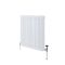Traditioneller Gliederheizkörper (3-Säulen) Horizontal | 750mm x 785mm  - Weiß - Regent