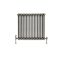 Gliederheizkörper (3-Säulen) Horizontal 750mm x 785mm - Lackiertes Rohmetall – Regent
