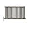 Gliederheizkörper (3-Säulen) Horizontal 750mm x 1190mm - Lackiertes Rohmetall – Regent