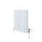 Traditioneller Gliederheizkörper (4-Säulen) Horizontal | 750mm x 605mm  - Weiß - Regent