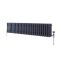 Traditioneller Gliederheizkörper (3-Säulen) Horizontal | 300mm x 1190mm  - Anthrazit - Regent