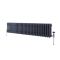 Traditioneller Gliederheizkörper (3-Säulen) Horizontal | 300mm x 1415mm  - Anthrazit - Regent