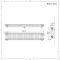 Traditioneller Gliederheizkörper (3-Säulen) Horizontal | 300mm x 1595mm  - Weiß - Regent