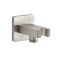 Aldwick Einhebel-Duscharmatur mit runder Handbrause- Gebürstetes Nickel