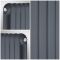 Gliederheizkörper Horizontal 2 Säulen Nostalgie Anthrazit 635mm x 1223mm 2082W - Saffre